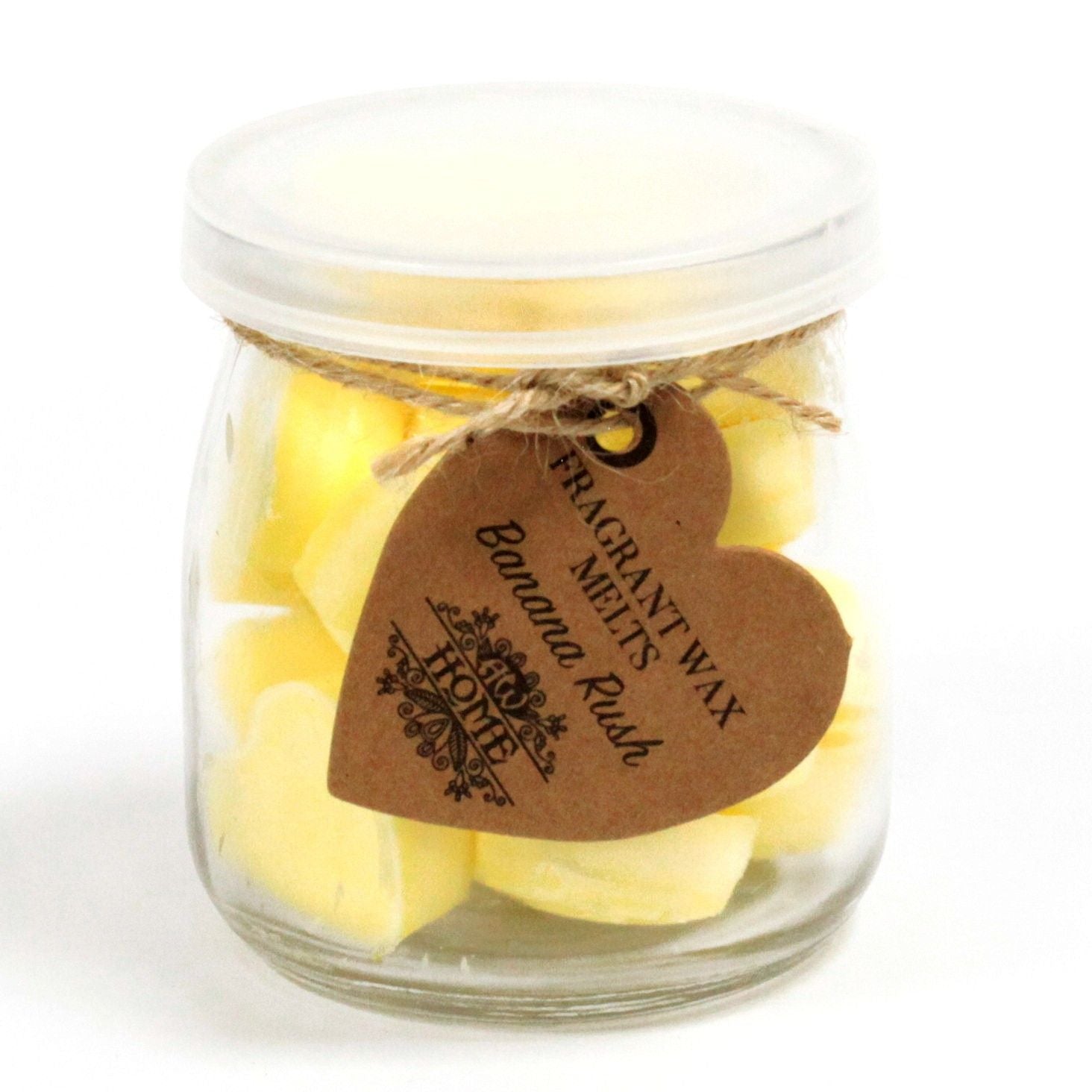 Soy Wax Melts - Bannana Rush - Soak Sanctuary Soywax Fragrant Melts Jars