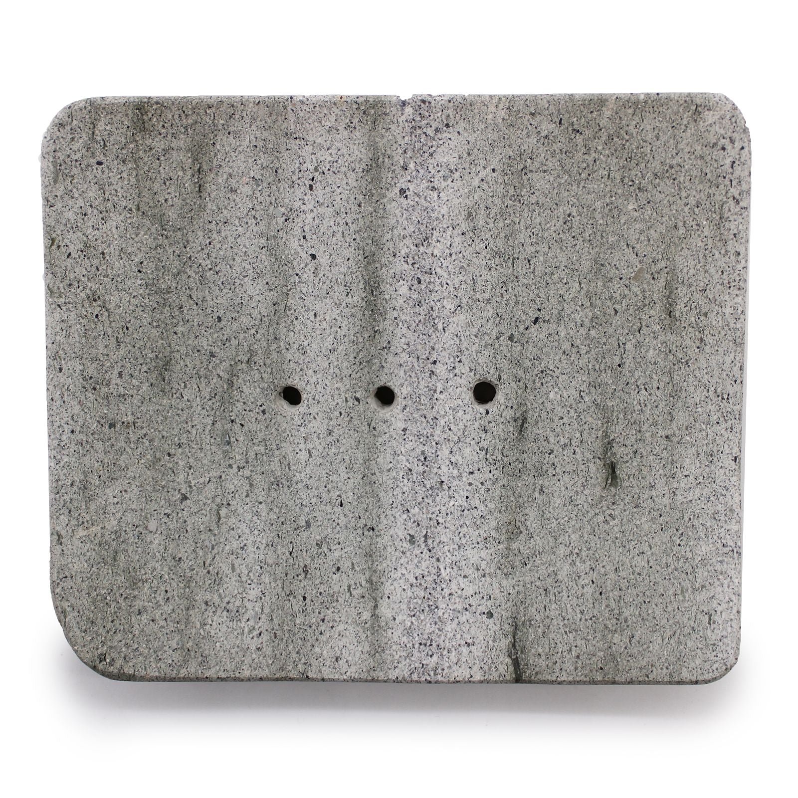 Square Shaped Ziolit Stone Soap Dish - Soak Sanctuary Accessories