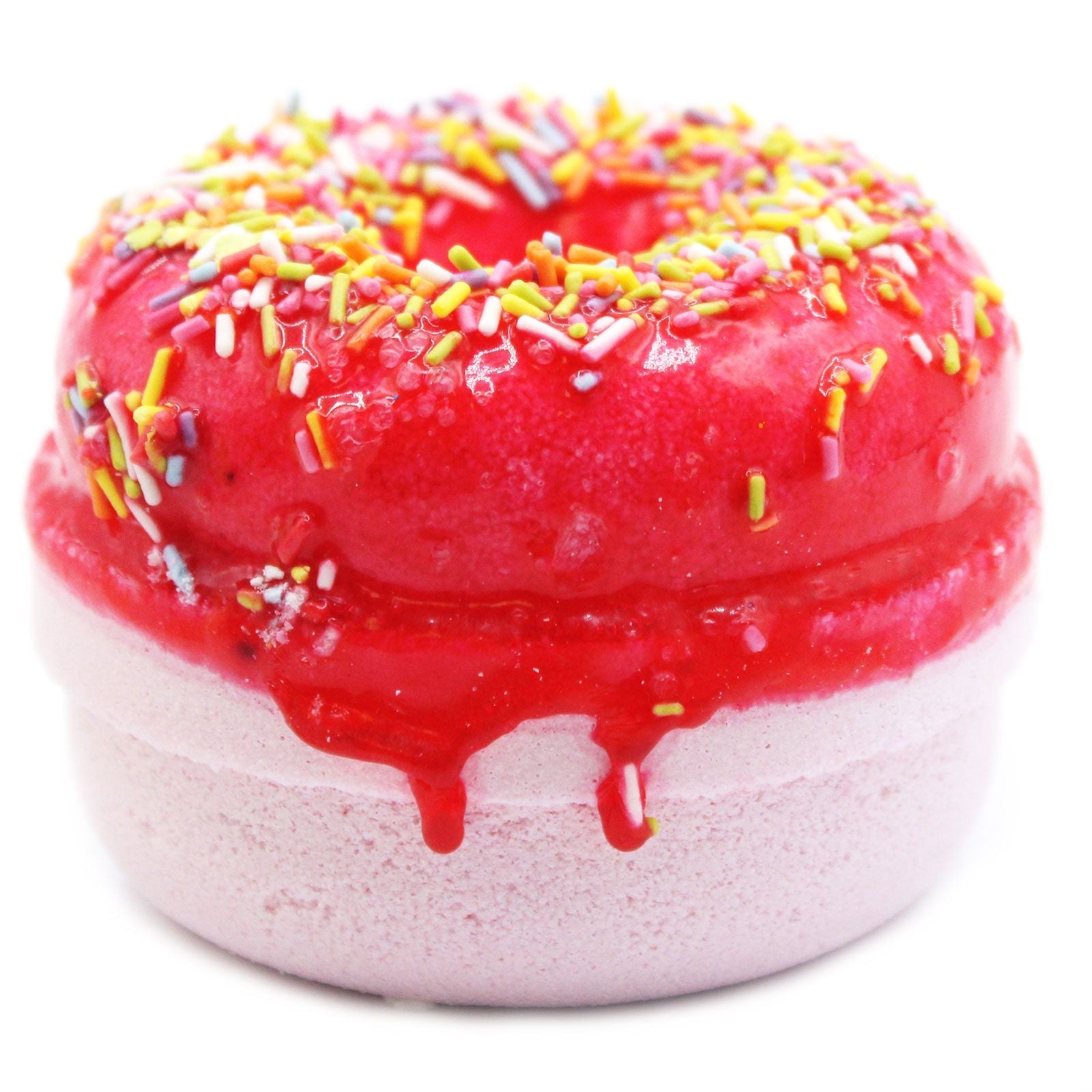 Strawberry & Banana Bath Doughnut - Soak Sanctuary Bath Bombs