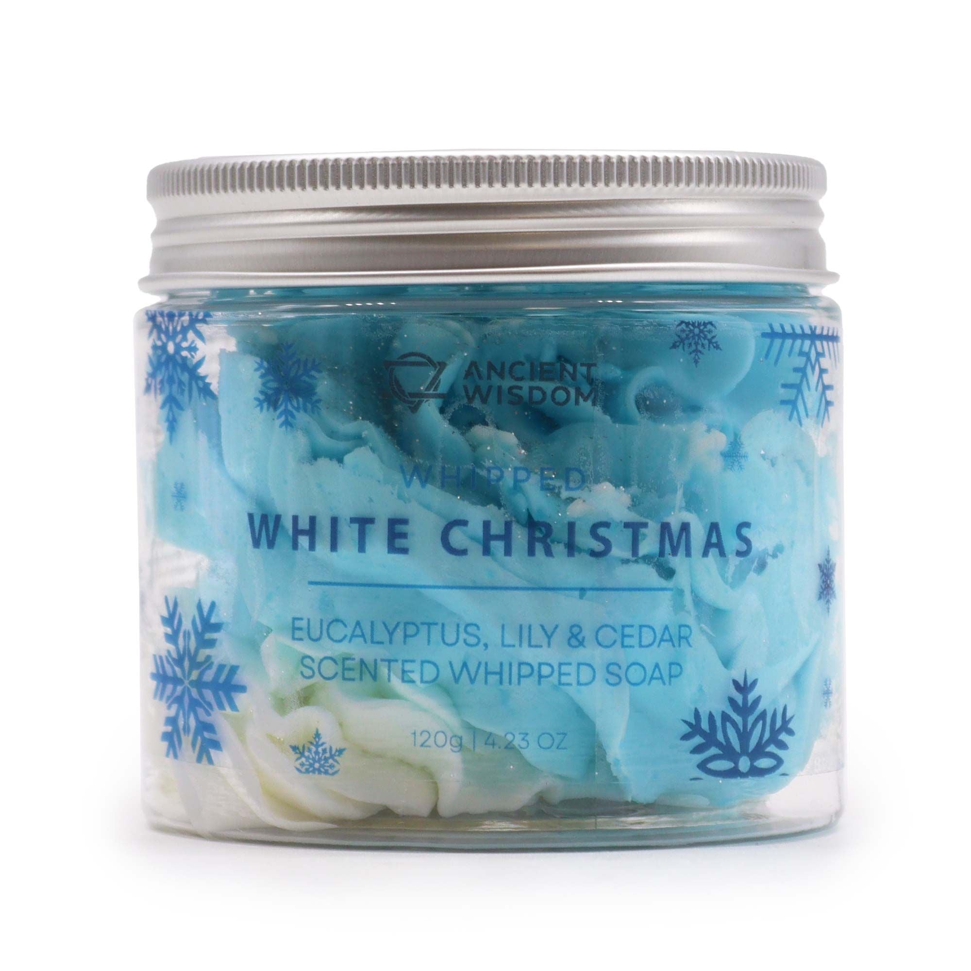 White Christmas Whipped Soap 120g - Soak Sanctuary Soap