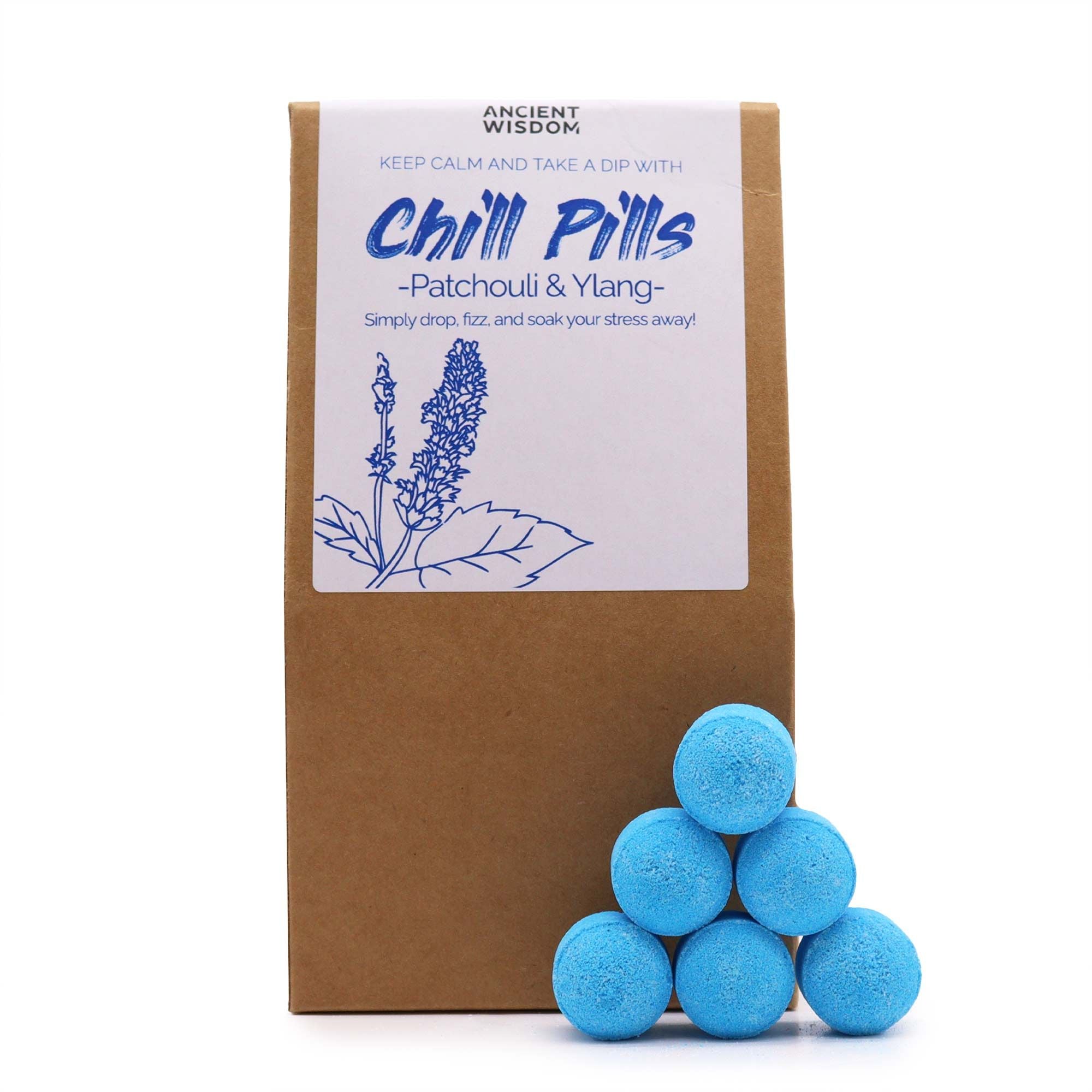 Ylang & Patchouli Mini Bath Bomb Gift Pack - Soak Sanctuary Bath Bombs