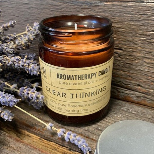 Aromatherapy Candle - Clear Thinking - Soak Sanctuary Candles