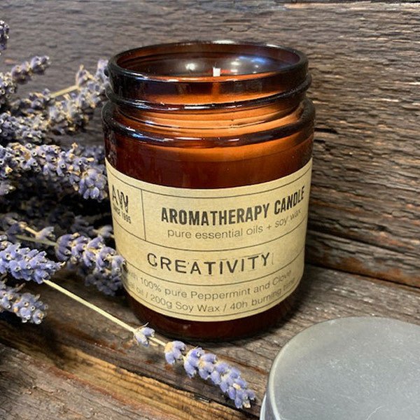 Aromatherapy Candle - Creativity - Soak Sanctuary Candles