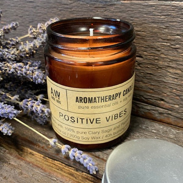Aromatherapy Candle - Positive Vibes - Soak Sanctuary Candles