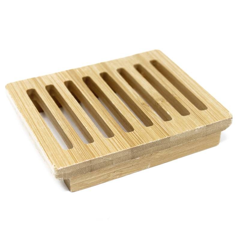 Box Hemu Wood Soap Dish - Soak Sanctuary Accessories