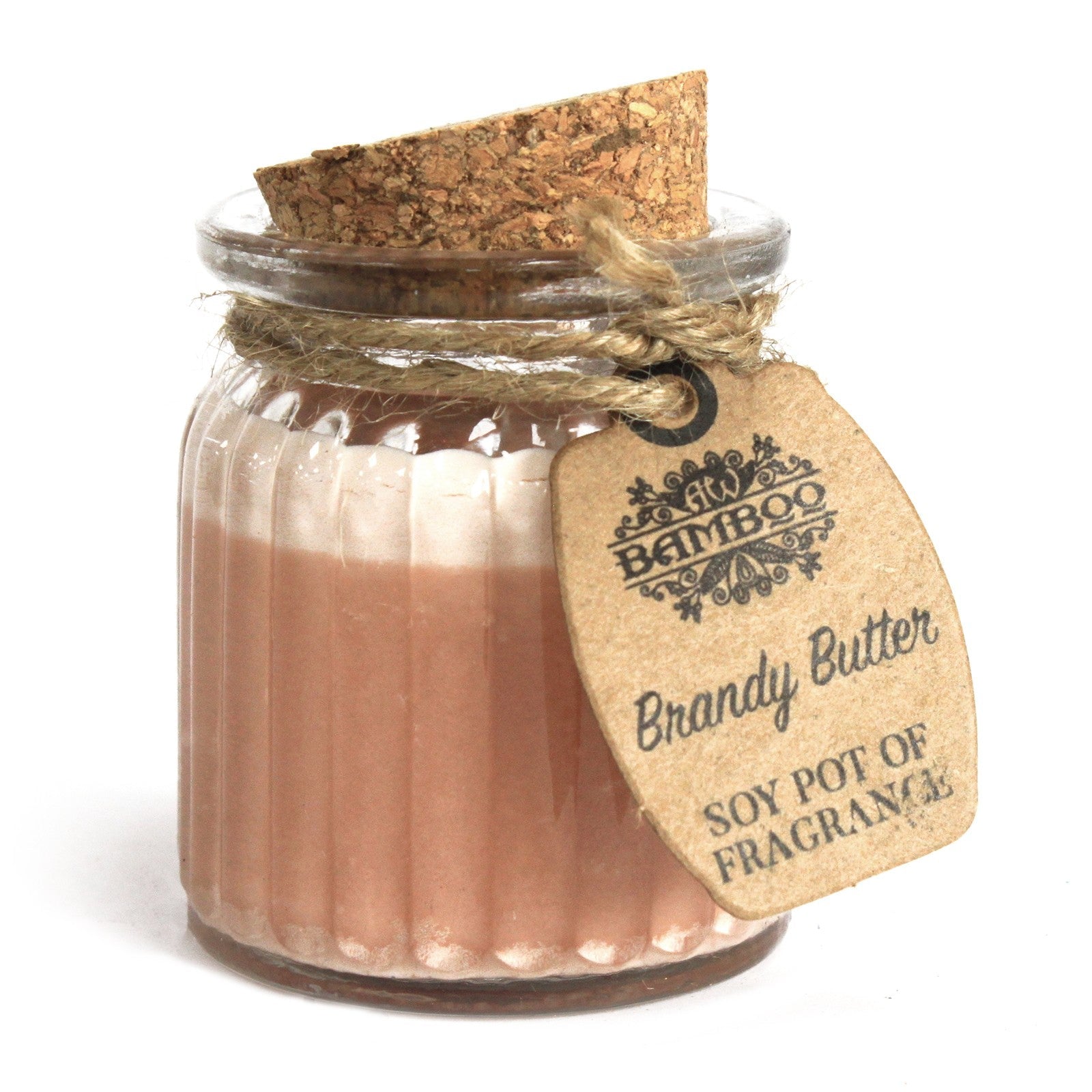 Brandy Butter Soy Candle Pots (Pk 2) - Soak Sanctuary Candles