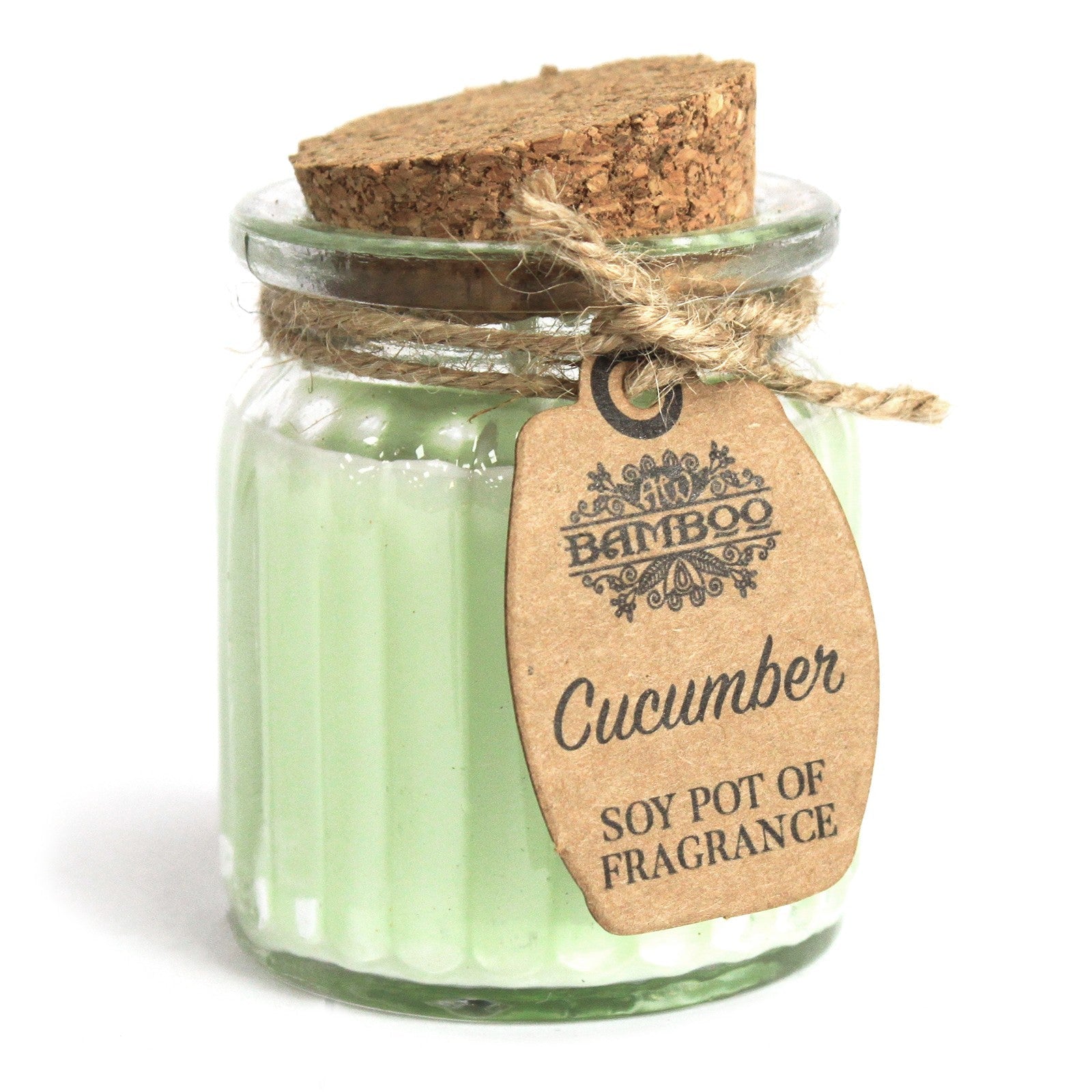 Cucumber Soy Candle Pots (Pk 2) - Soak Sanctuary Candles