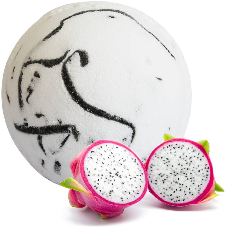 Dragon Fruit Bath Bomb with Coconut Butter - Soak Sanctuary Bath Bombs