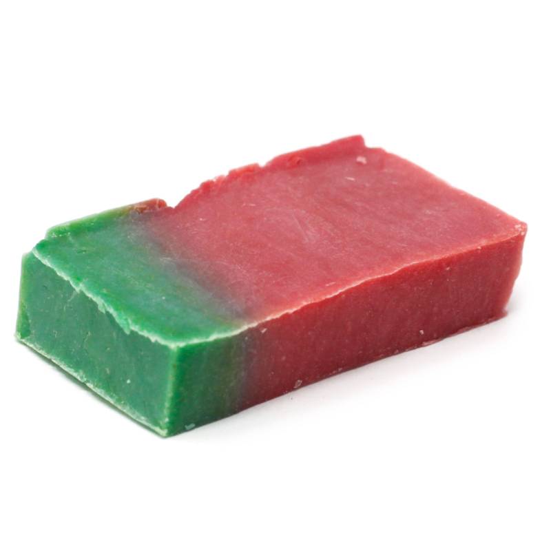 Handmade Olive Oil Soap with Watermelon - Soak Sanctuary Soap