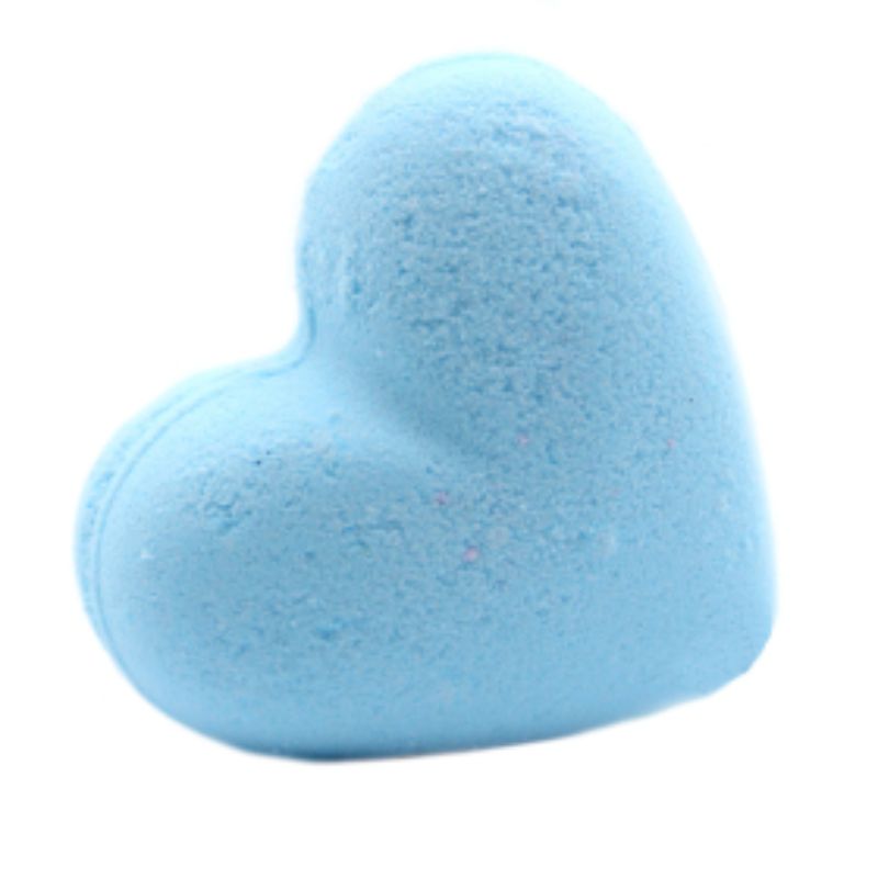 Heart Bath Bombs - Baby Powder (Pk 5) - Soak Sanctuary Bath Bombs