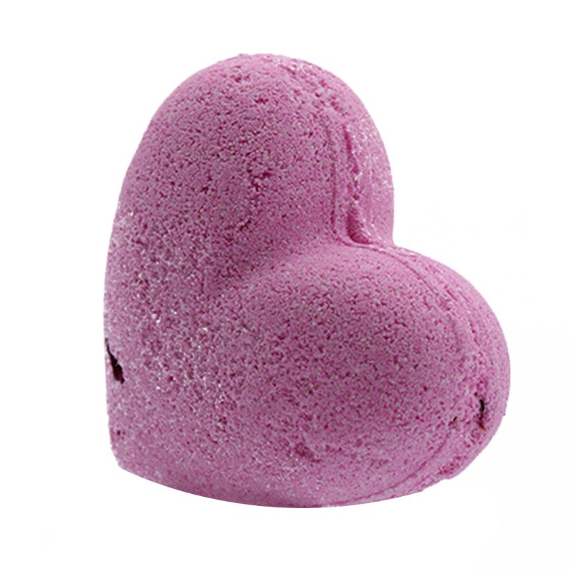 Heart Bath Bombs - Ylang Ylang & Rose (Pk 5) - Soak Sanctuary Bath Bombs
