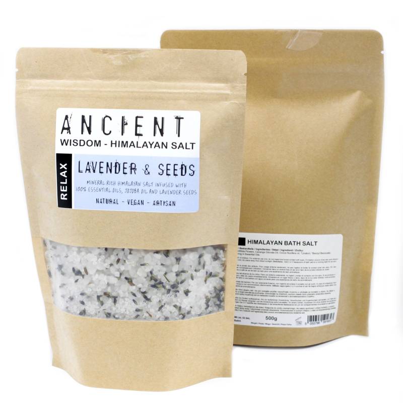 Himalayan Bath Salts with Lavender & Jojoba - Soak Sanctuary Bath Salts
