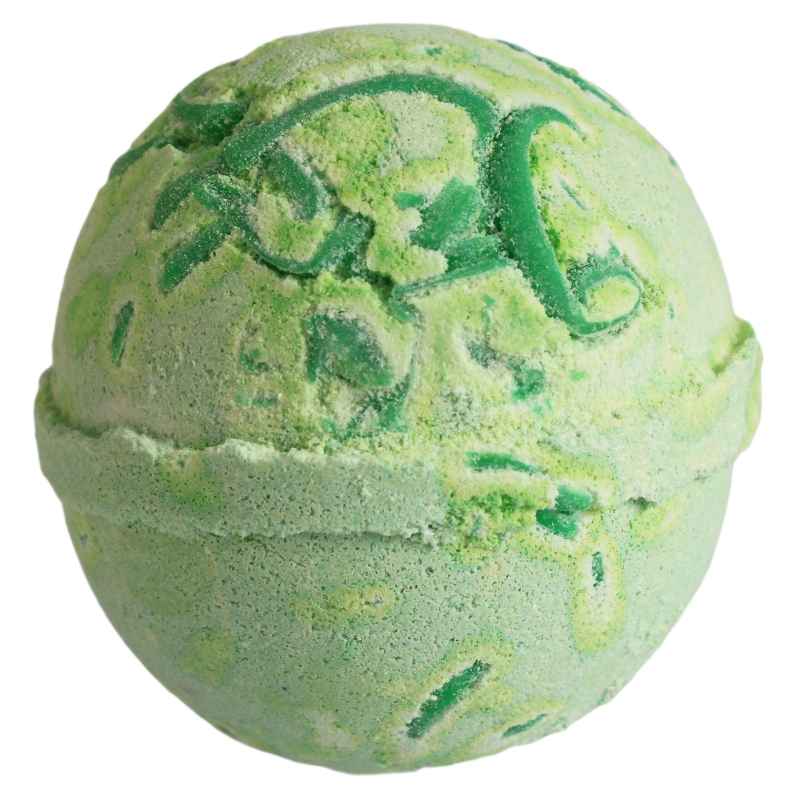 Kiwi Fruit Bath Bomb with Coconut Butter - Soak Sanctuary Bath Bombs