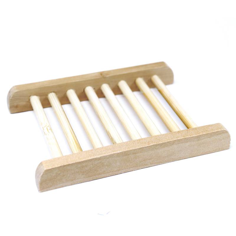 Ladder Hemu Wood Soap Dish - Soak Sanctuary Accessories