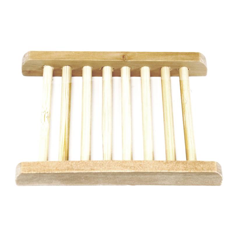 Ladder Hemu Wood Soap Dish - Soak Sanctuary Accessories