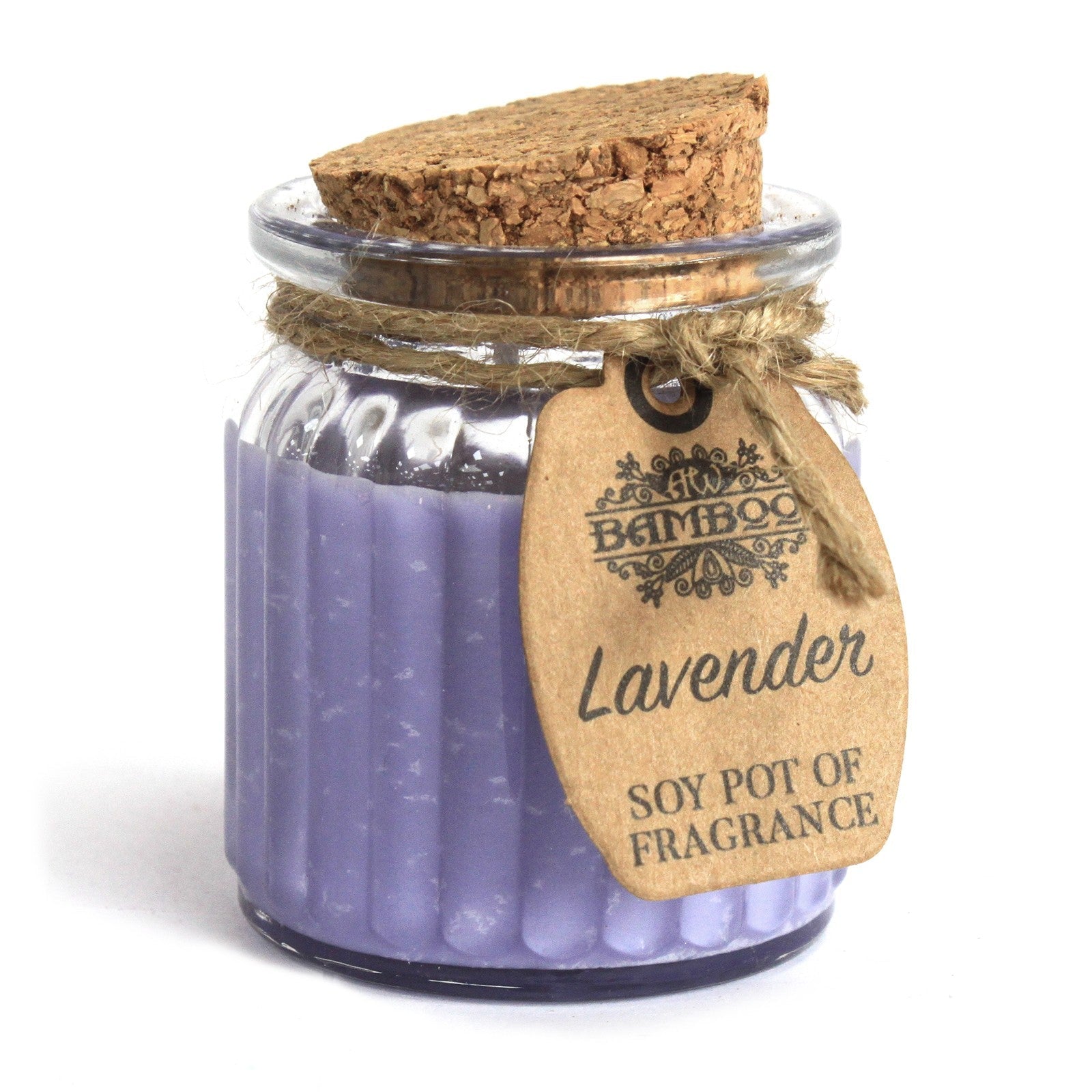 Lavender Soy Candle Pots (Pk 2) - Soak Sanctuary Candles
