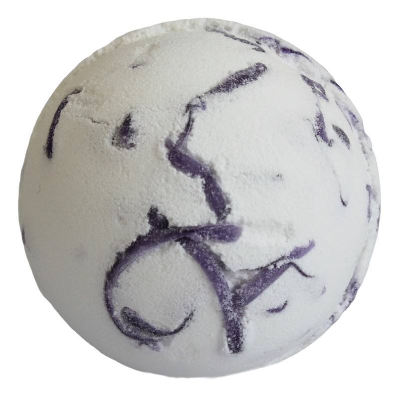Mangosteen Bath Bomb with Coconut Butter - Soak Sanctuary Bath Bombs