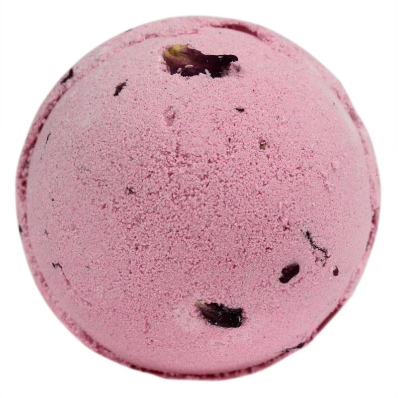 Rose & Petals Jumbo Bath Bomb - Soak Sanctuary Bath Bombs