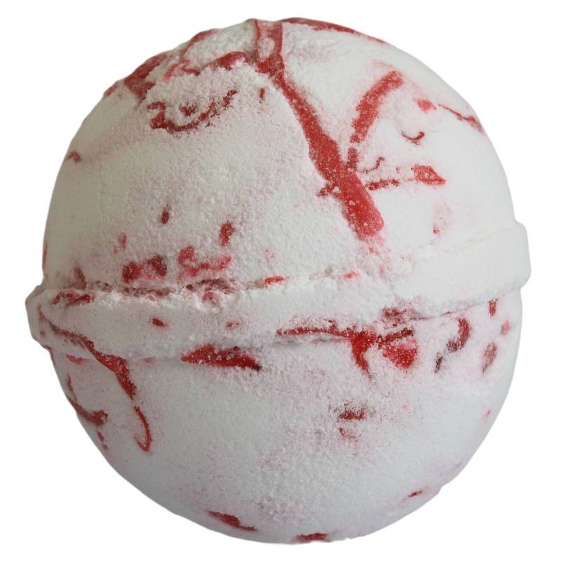 Strawberry Bath Bomb with Coconut Butter - Soak Sanctuary Bath Bombs