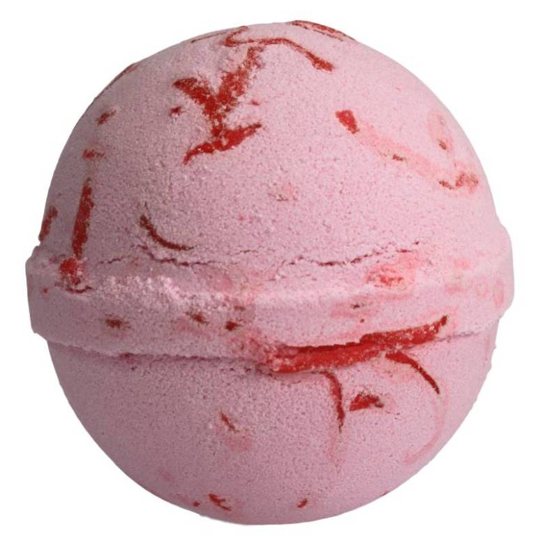Watermelon Bath Bomb with Coconut Butter - Soak Sanctuary Bath Bombs