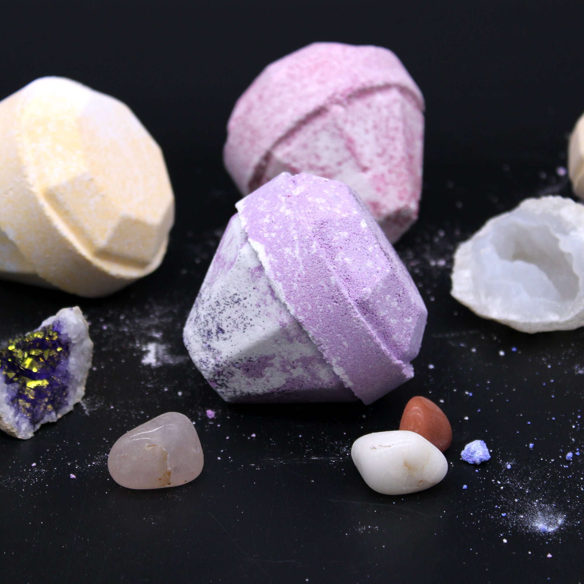 Gemstone Bath Bombs - Soak Sanctuary