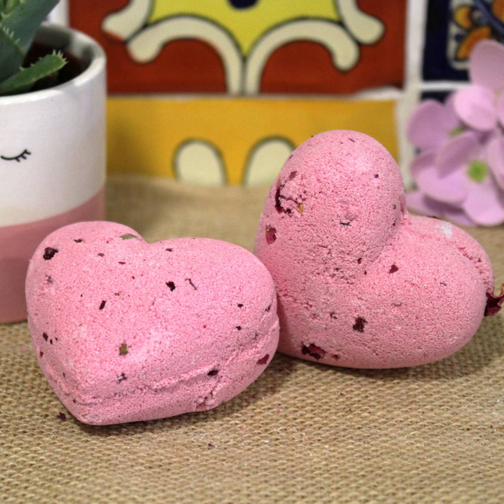 Heart Bath Bombs - Soak Sanctuary