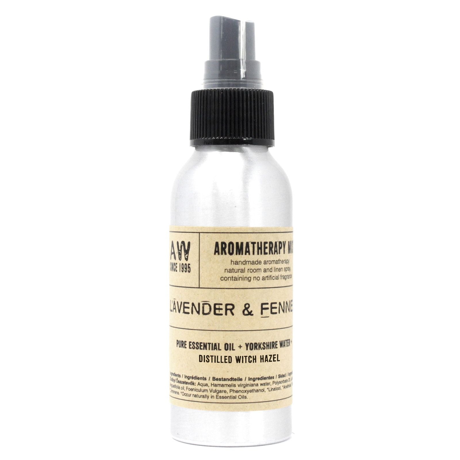 100ml Essential Oil Mist - Lavender & Fennel - Soak Sanctuary Room Fragrance