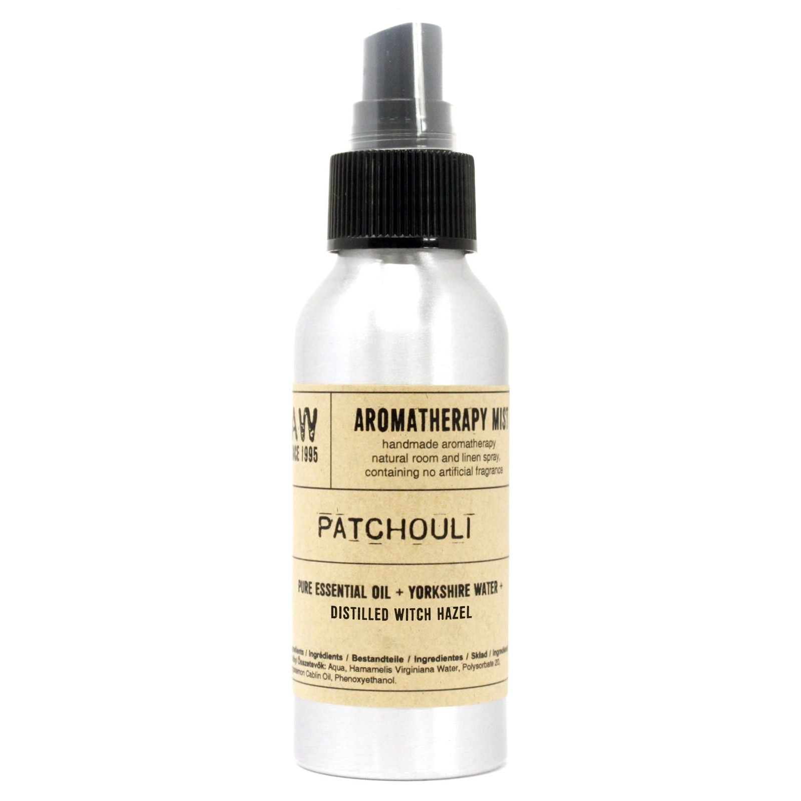 100ml Essential Oil Mist - Patchouli - Soak Sanctuary Room Fragrance