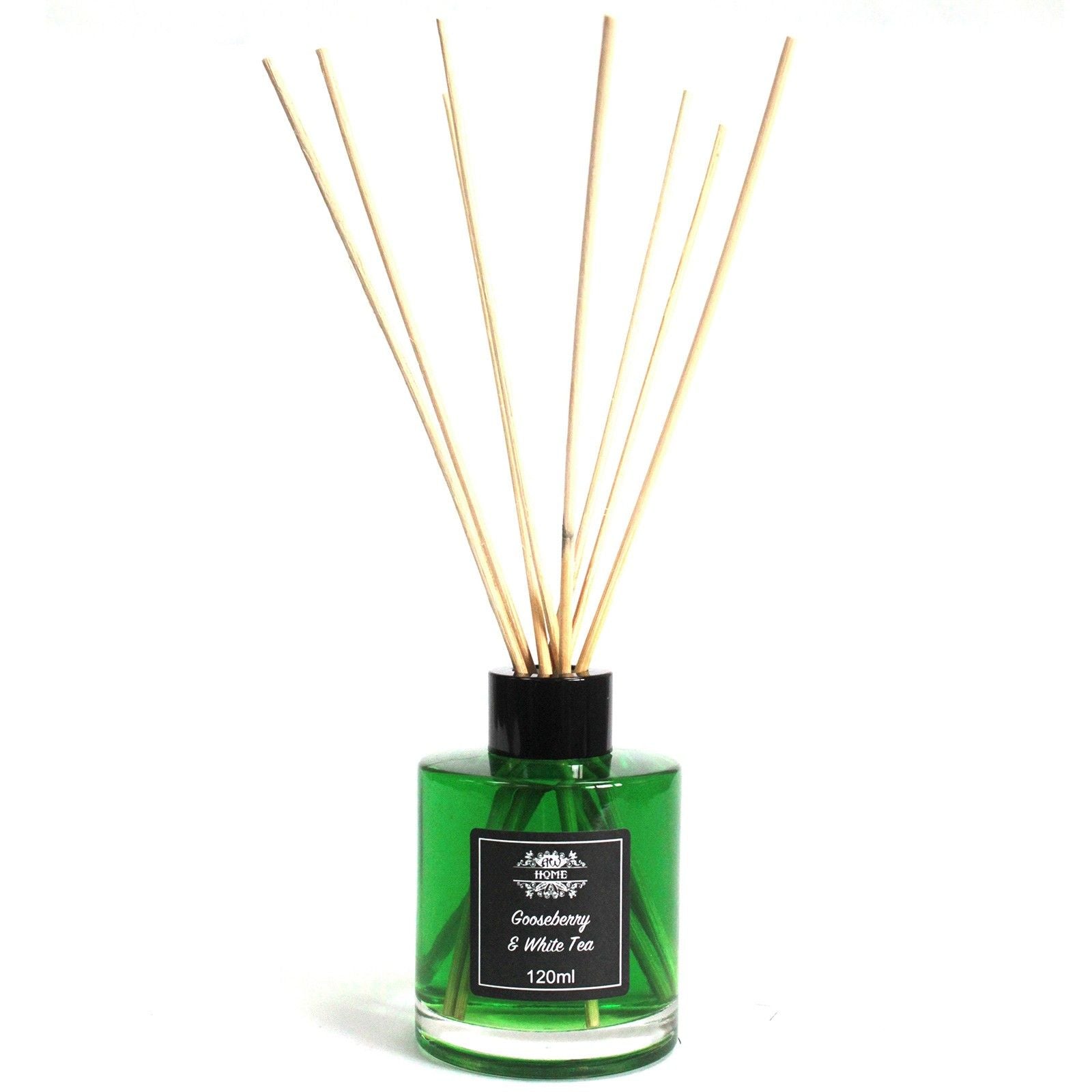 120ml Reed Diffuser - Gooseberry & White Tea - Soak Sanctuary Reed Diffusers