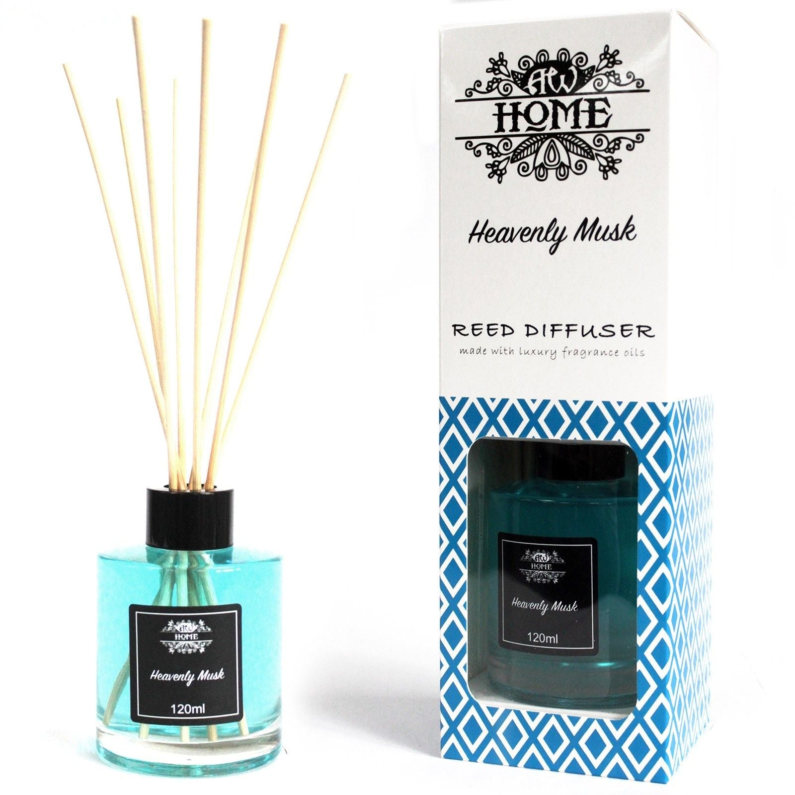 120ml Reed Diffuser - Heavenly Musk - Soak Sanctuary Reed Diffusers