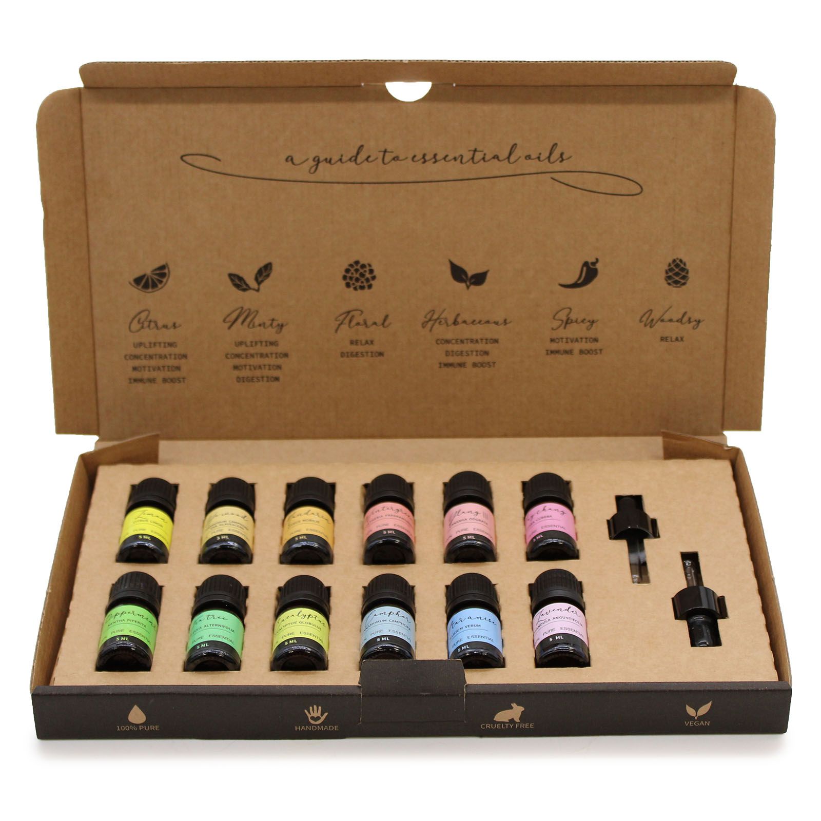 Aromatherapy Essential Oil Set - Starter Pack - Soak Sanctuary Essential Oils