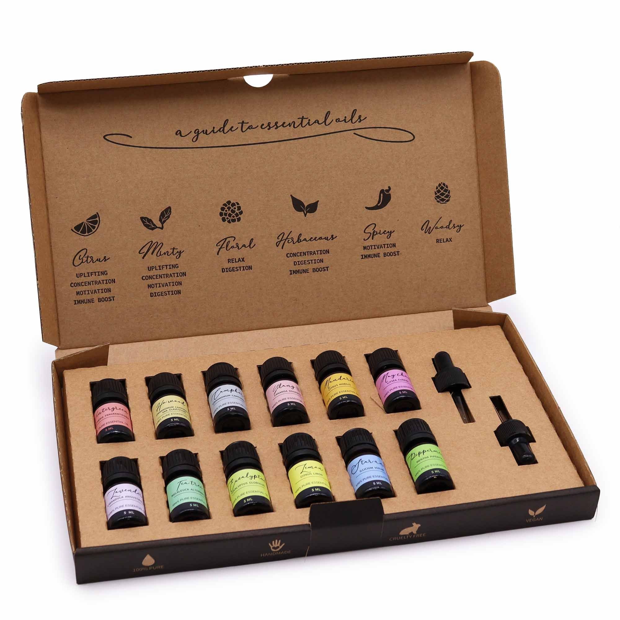 Aromatherapy Essential Oil Set - Starter Pack - Soak Sanctuary Essential Oils