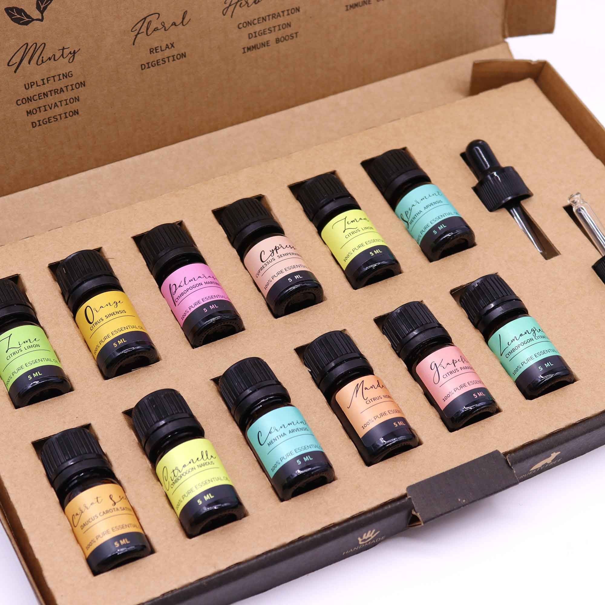 Aromatherapy Essential Oil Set - Summer - Soak Sanctuary Essential Oils