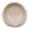 Round Honey Marble Rounded Soap Dish