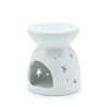 Oil Burner Angel Cut Out - White