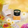 Crystal Flower Candle - The Lion