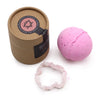 Rose Quartz Gem Bracelet Bath Bomb - Bergamot