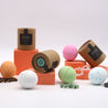 Tiger Eye Gem Bracelet Bath Bomb - Orange & Mandarin
