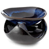 Abstract Dark Mottled Ceramic Oil Burner