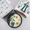 Crystal Flower Candle - The Magician