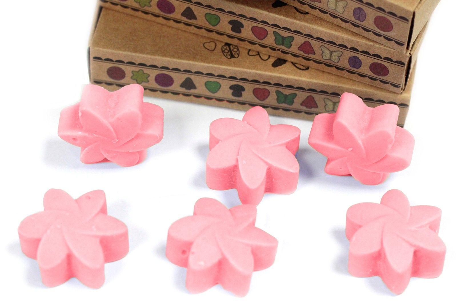 Box of 6 Wax Melts - Classic Rose - Soak Sanctuary Wax Melts
