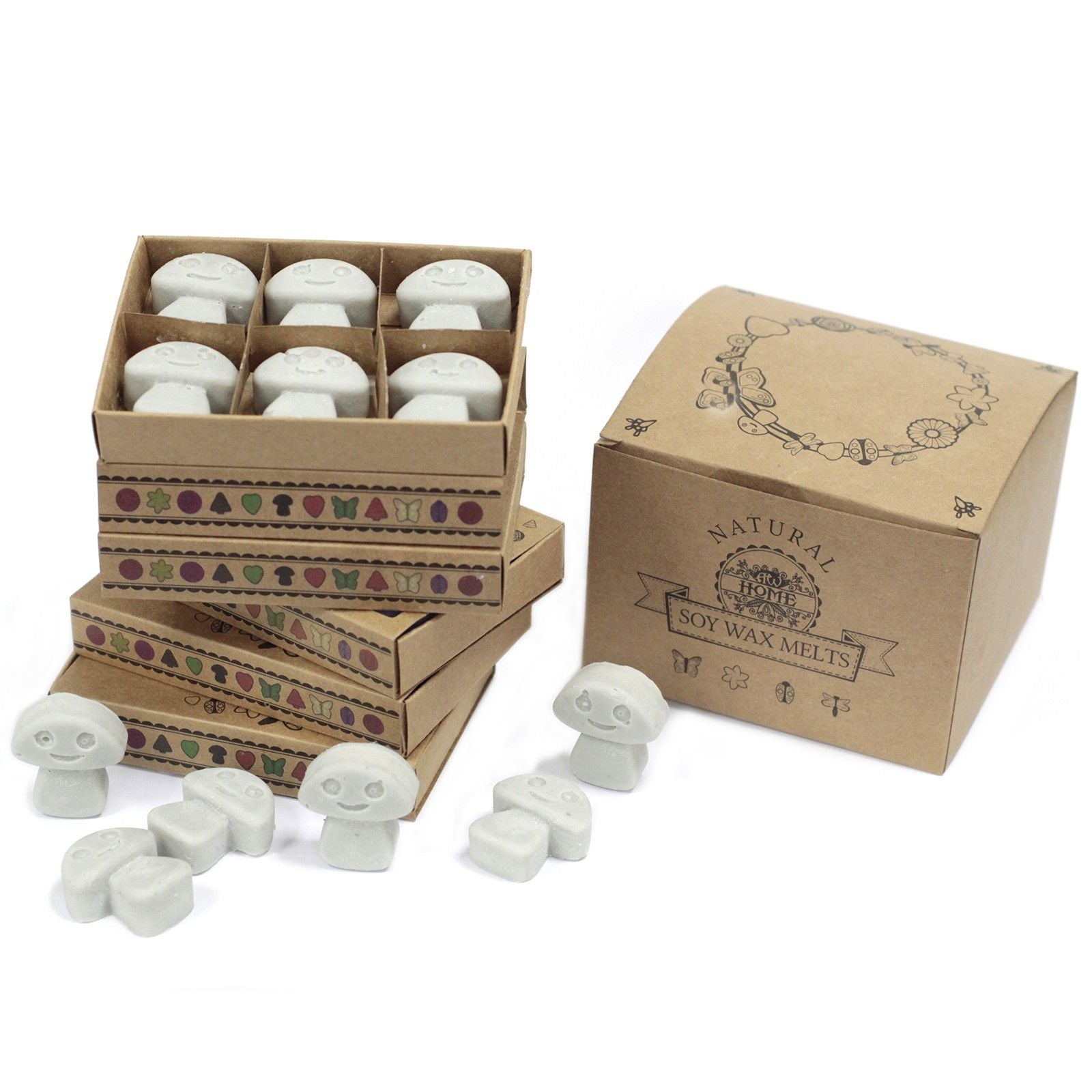Box of 6 Wax Melts - Dark Patchouli - Soak Sanctuary Wax Melts