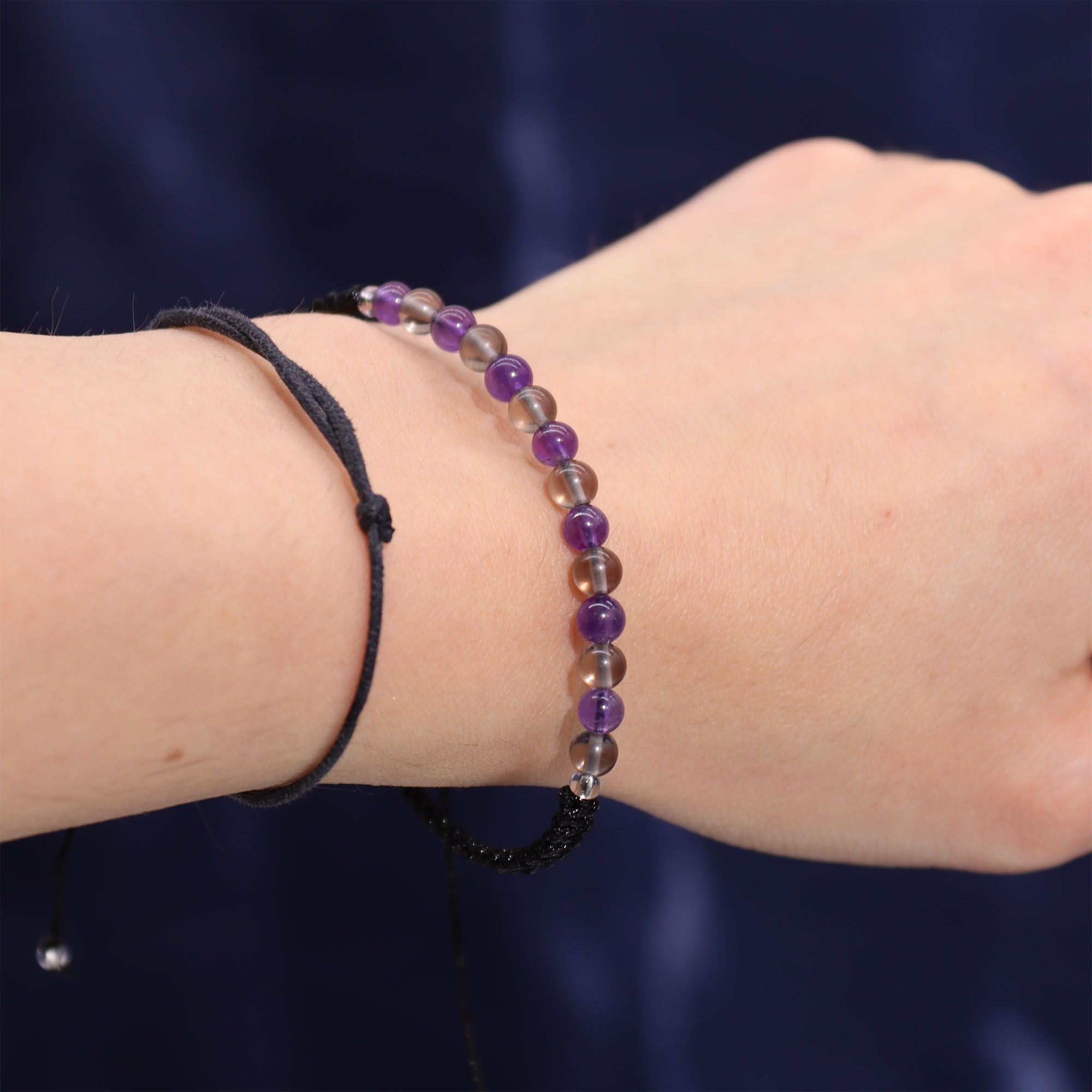 Capricorn Zodiac Crystal Candle with Gemstone Bracelet - Soak Sanctuary Candles