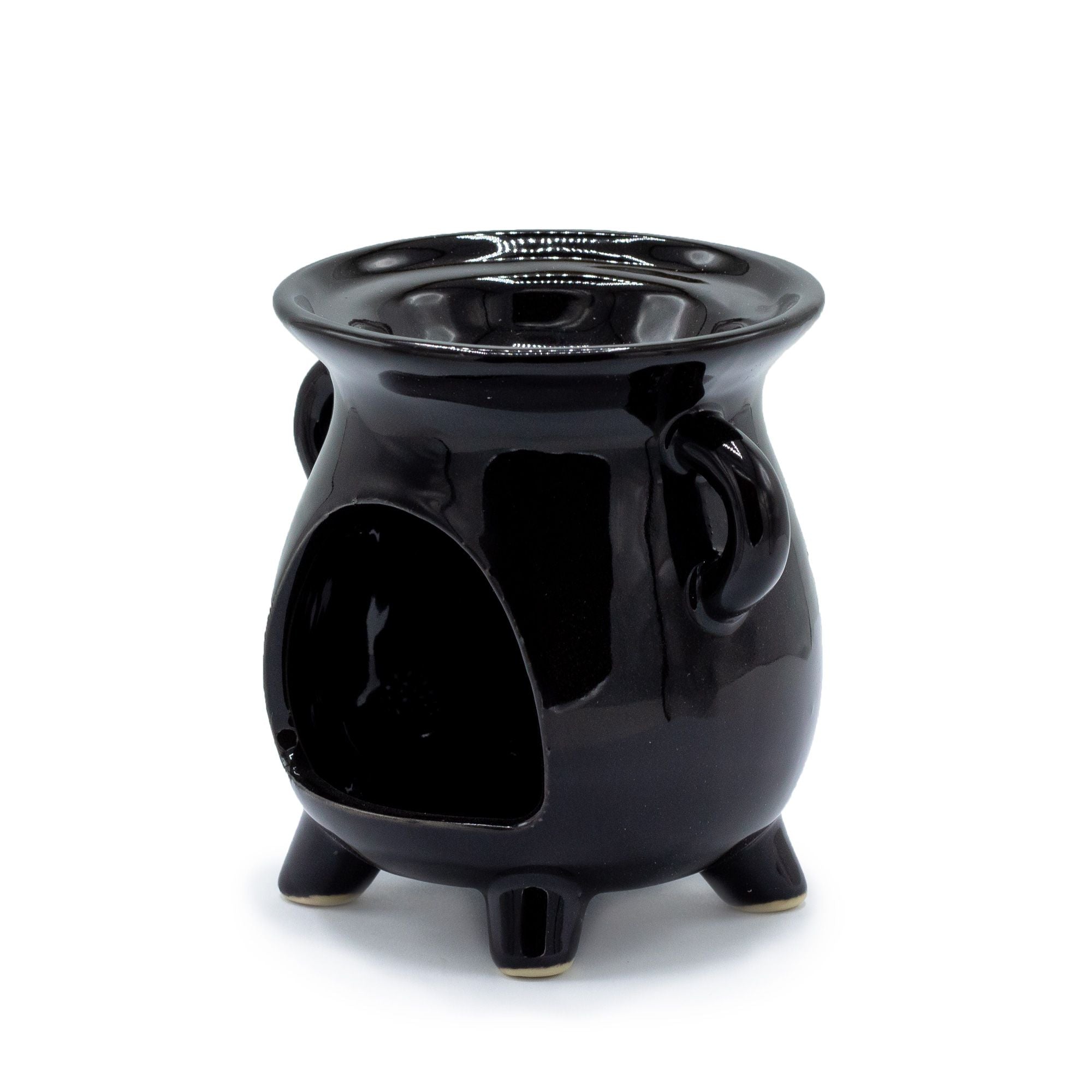 Cauldron Oil Burner - Tree of Life, Black - Soak Sanctuary Room Fragrance