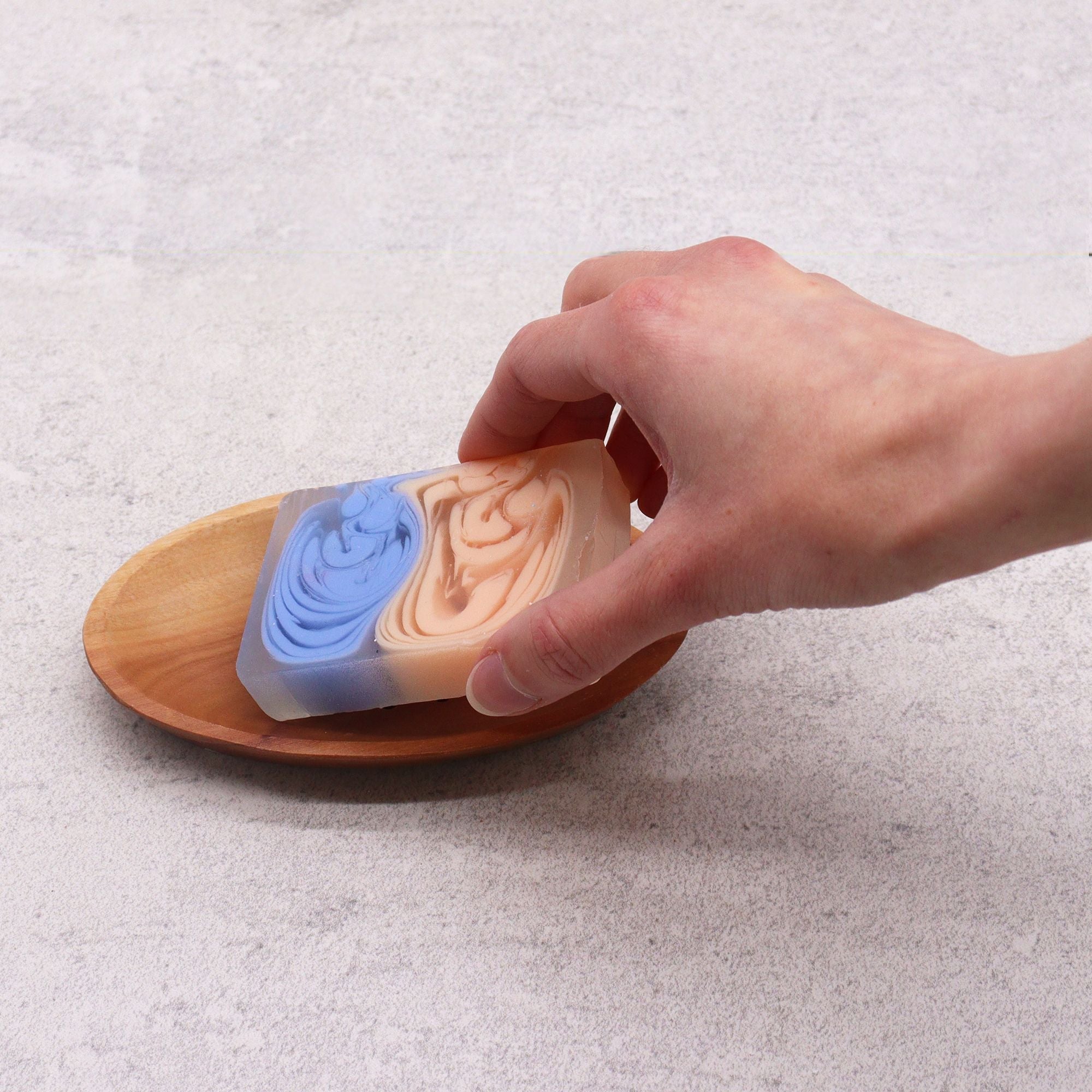 Classic Mahogany Soap Dish - Oval - Soak Sanctuary Accessories
