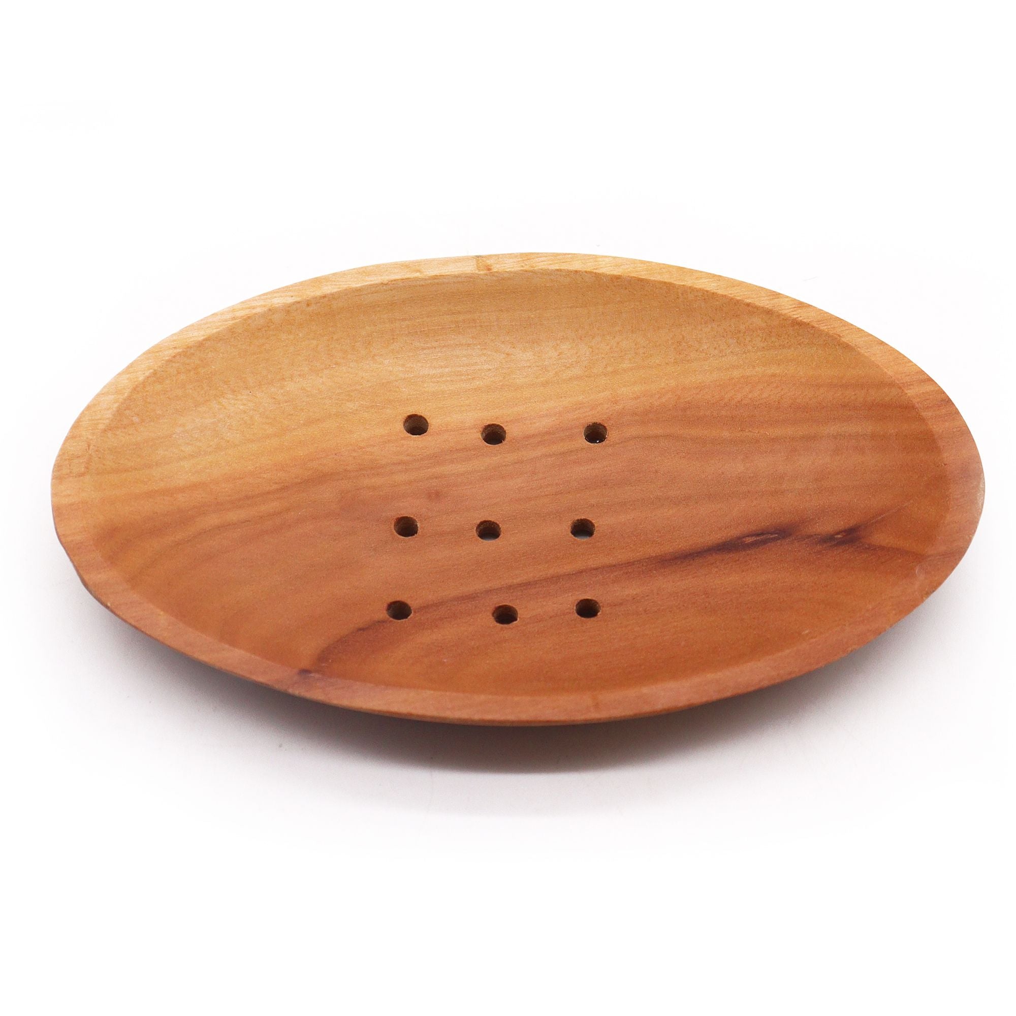 Classic Mahogany Soap Dish - Oval - Soak Sanctuary Accessories
