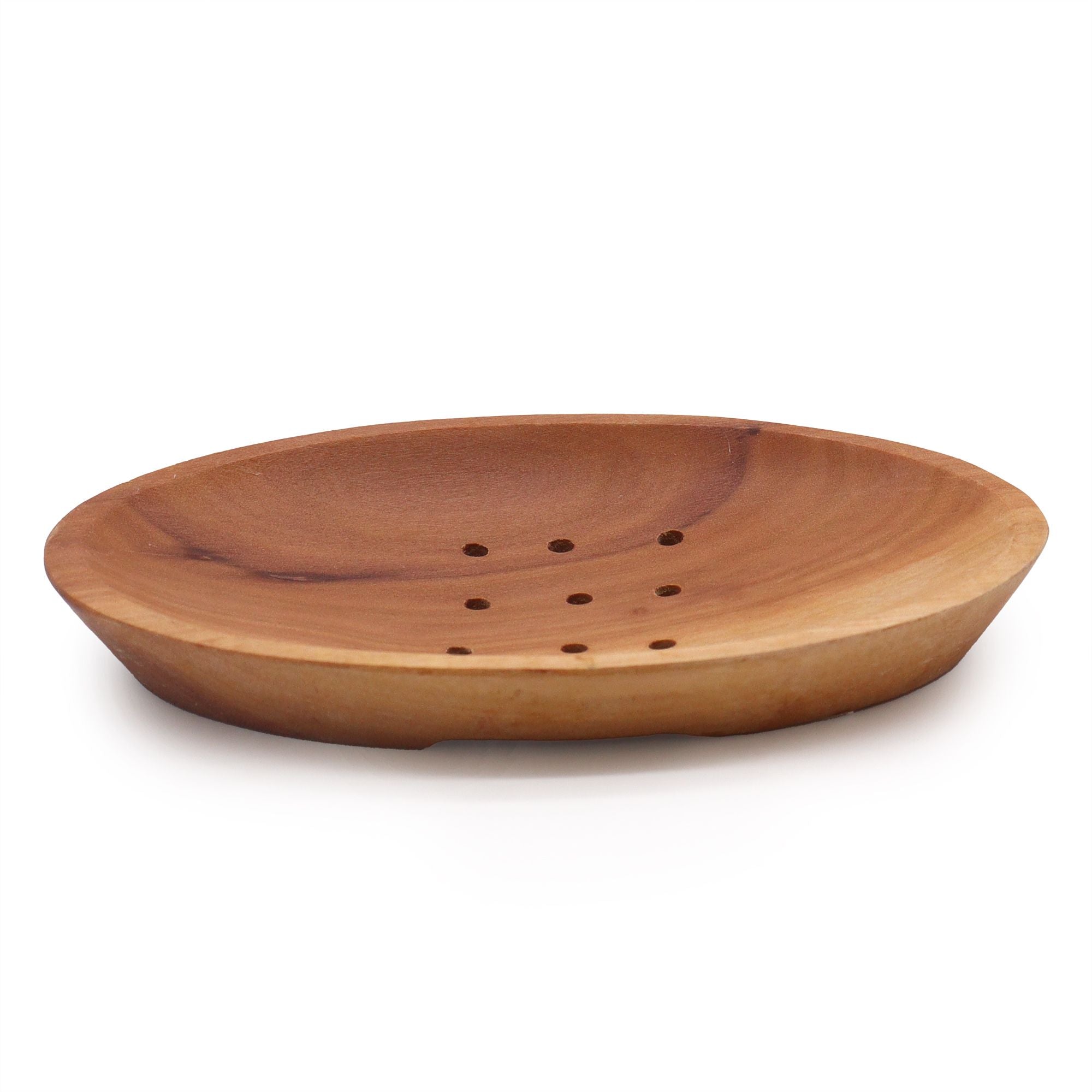 Classic Mahogany Soap Dish - Oval - Soak Sanctuary Accessories