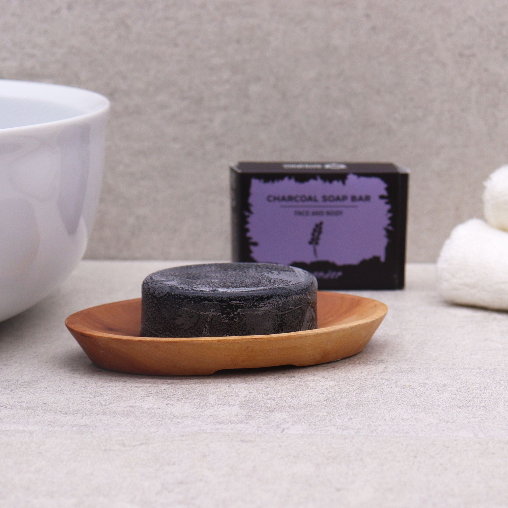 Classic Mahogany Soap Dish - Oval - Soak Sanctuary Accessories