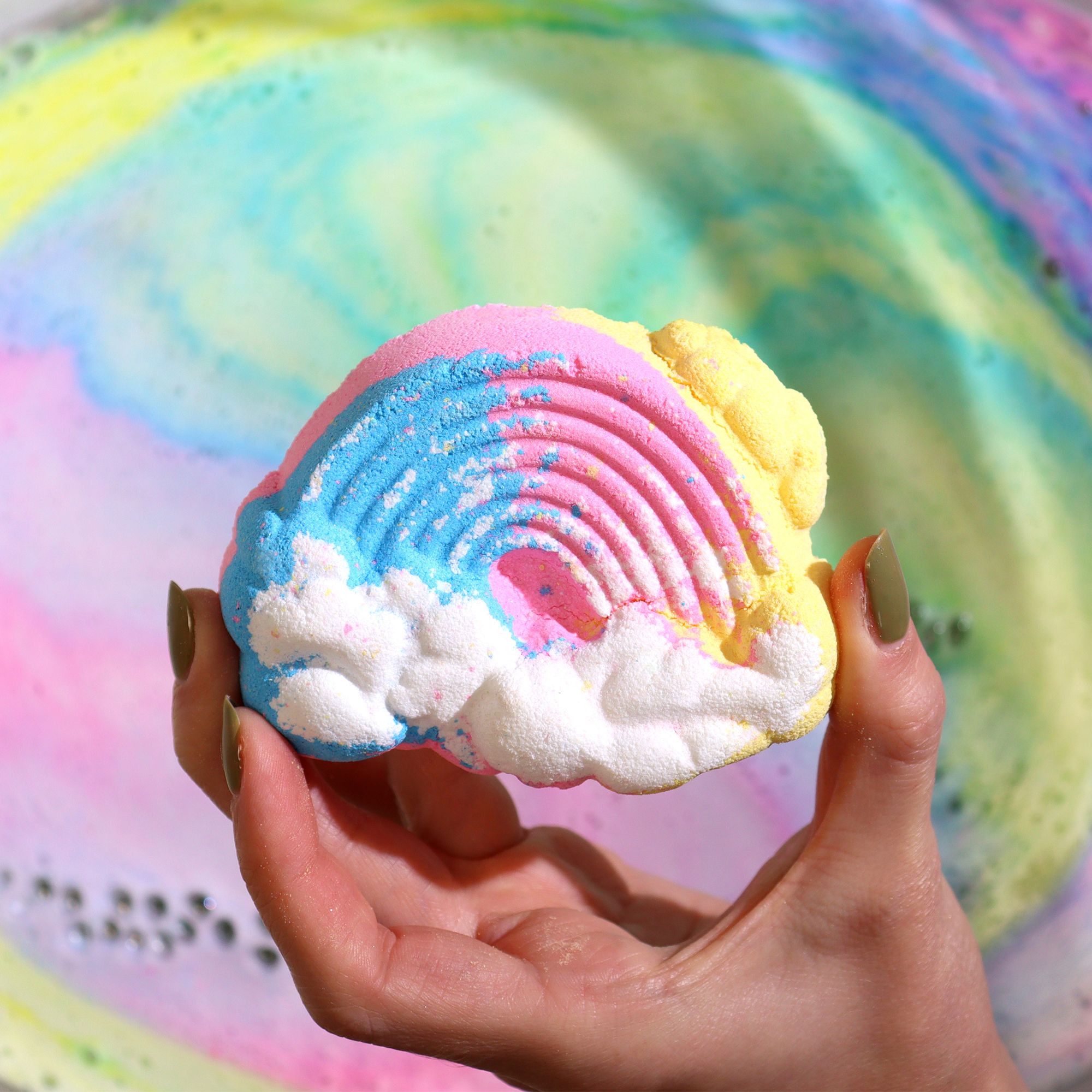 Cloud Bathbomb - Mango (95g) - Soak Sanctuary Bath Bombs