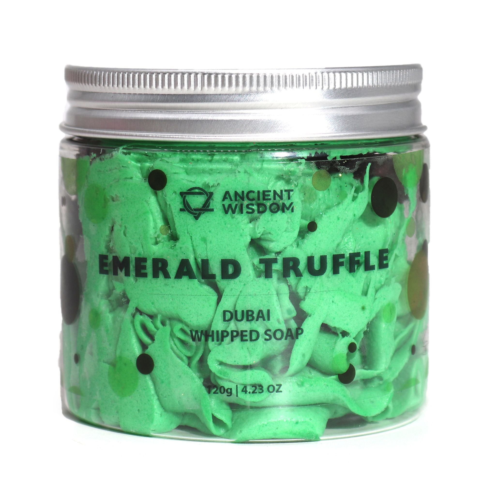 Dubai Whipped Cream Soap - Emerald Truffle 120g - Soak Sanctuary Soap